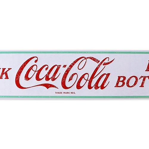 Coca Cola（コカコーラ） エンボス メタル ストリート サイン DRINK