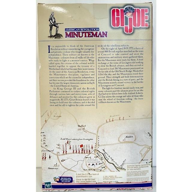 GI JOE フィギュア ミニッツマン81564  AMERICAN REVOLUTION MINUTEMAN ハズプロ TOMYの画像
