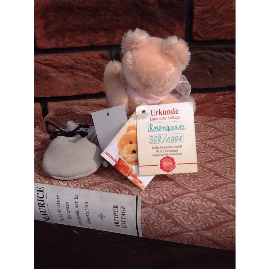ハーマンTeddyBear/Rosenquarzパワーストーン付き : Toys雑貨SUZUYA