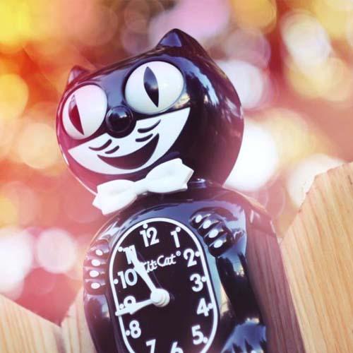 Kit-Cat Klock (クラシックブラック) : Toys雑貨SUZUYA - 通販 - Yahoo