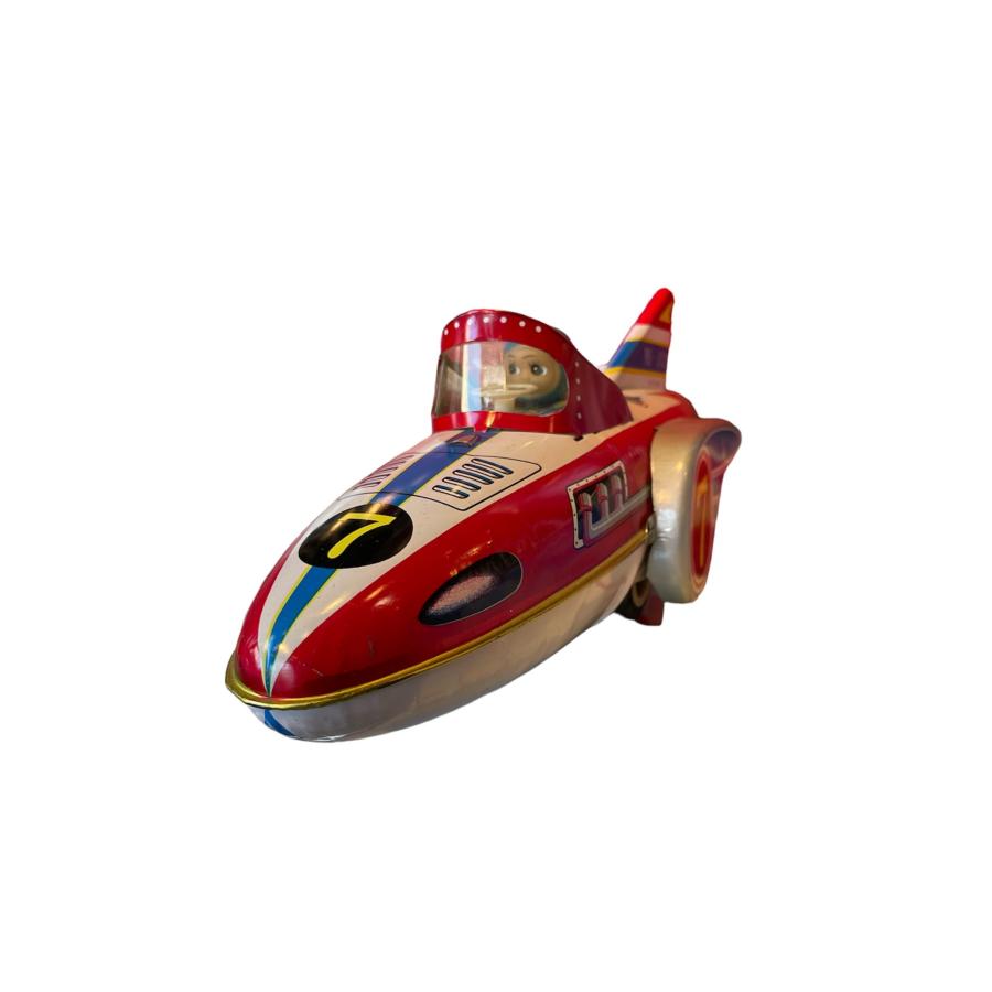 ブリキ　❗️当時物ヨネザワクレーン車　　当時物希少 ヨネザワ玩具 TOURIST BOAT Y-7 MAYFLOWER ブリキ船玩具 日本製 当時物