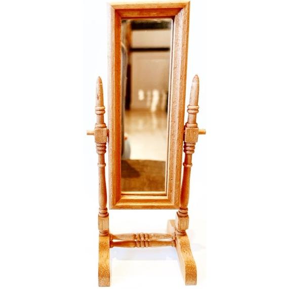 ドールハウスミニチュア家具 洋家具 WesternFurniture 姿見ミラー/full 