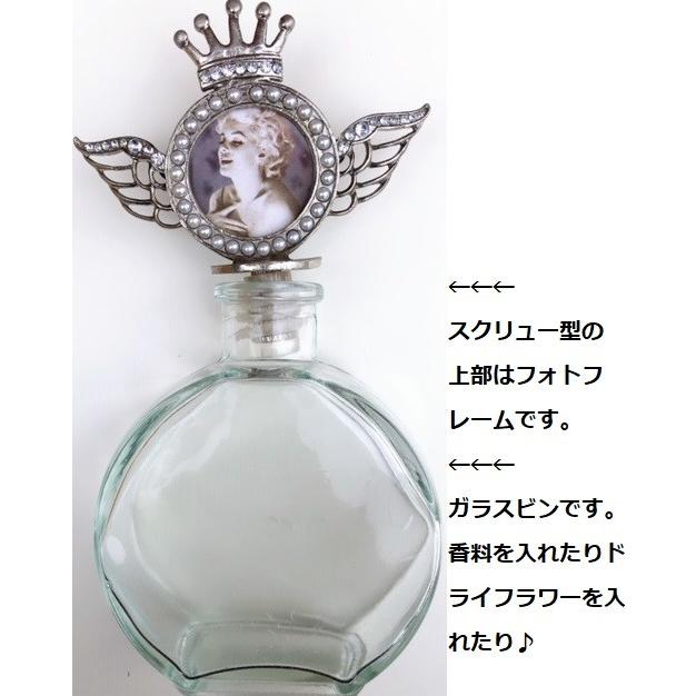 マリリンモンロー エンジェルフレーム付き スクリューガラスボトル インテリア雑貨 50 Sスター Mm Eb Toys雑貨suzuya 通販 Yahoo ショッピング