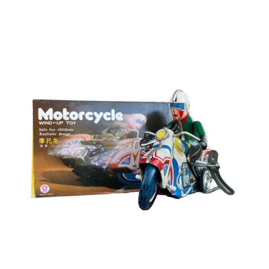 Motorcycle WIND-UP TOY ブリキモーターサイクル MS702 ブリキTOY