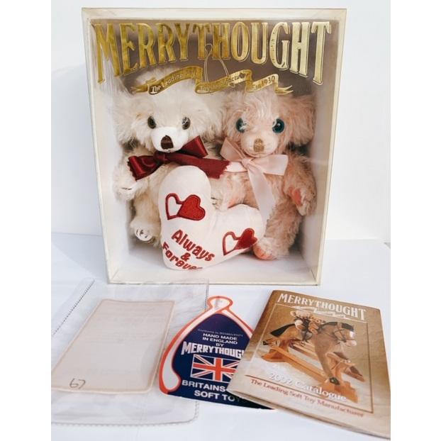 2体まとめて Merrythought メリーソート テディベア 2体