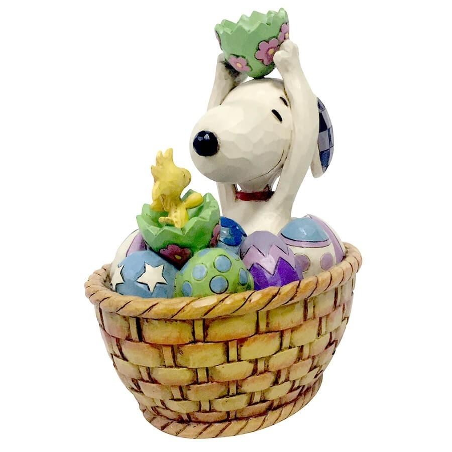 Jim Shore 置物 スヌーピー ウッドストック イースターバスケット Peanuts Easter Toys雑貨suzuya 通販 Yahoo ショッピング