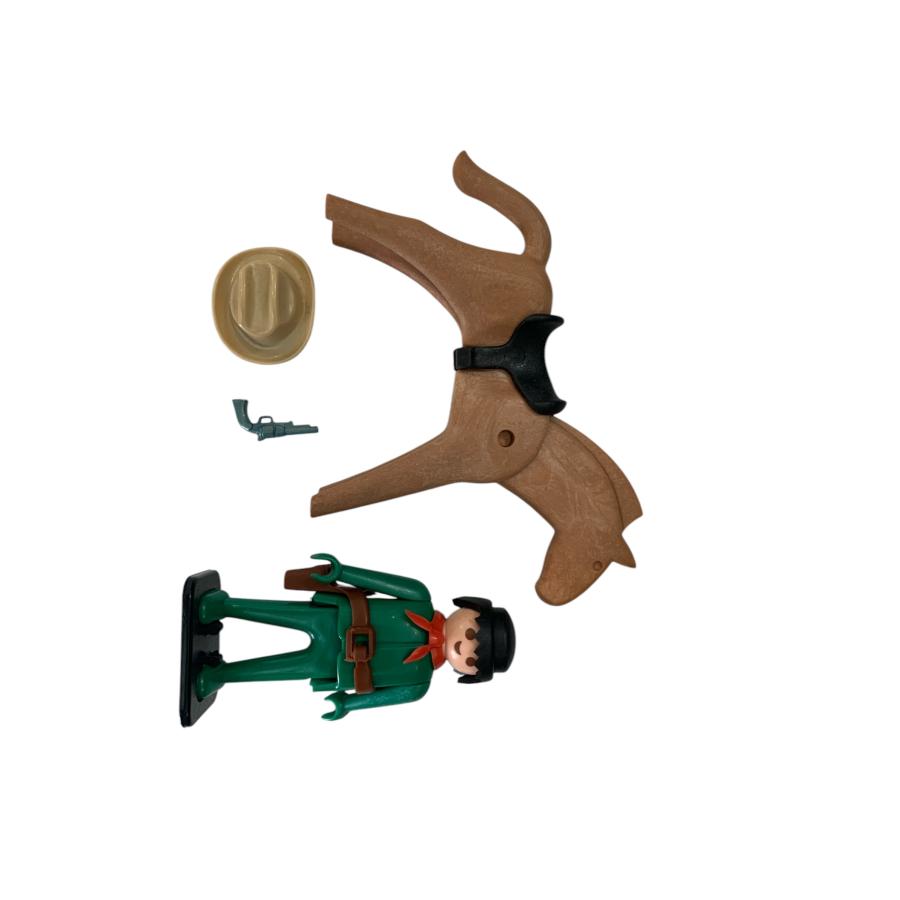 プレイモービル Playmobil 3342 カーボーイと馬 希少品 : Toys プレイモービル Playmobil 3342 カーボーイと馬 希少品 : Toys