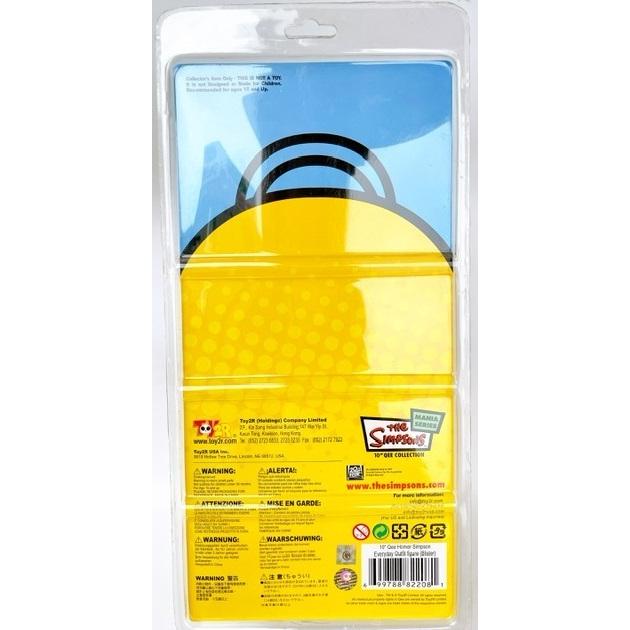 The Simpsons HOMER Qee 10\" Official Vinyl Figure Statue HomerSimpson Outfit Figure(Blister) by Qee Collection [並行輸入品] 未開封品の画像