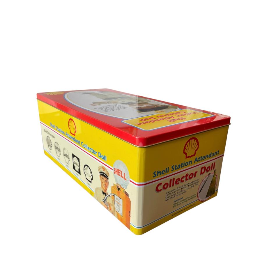 Shell ミニチュアガソリンスタンド シェル/SHELL ガソリンスタンドステーション アテンダント コレクター