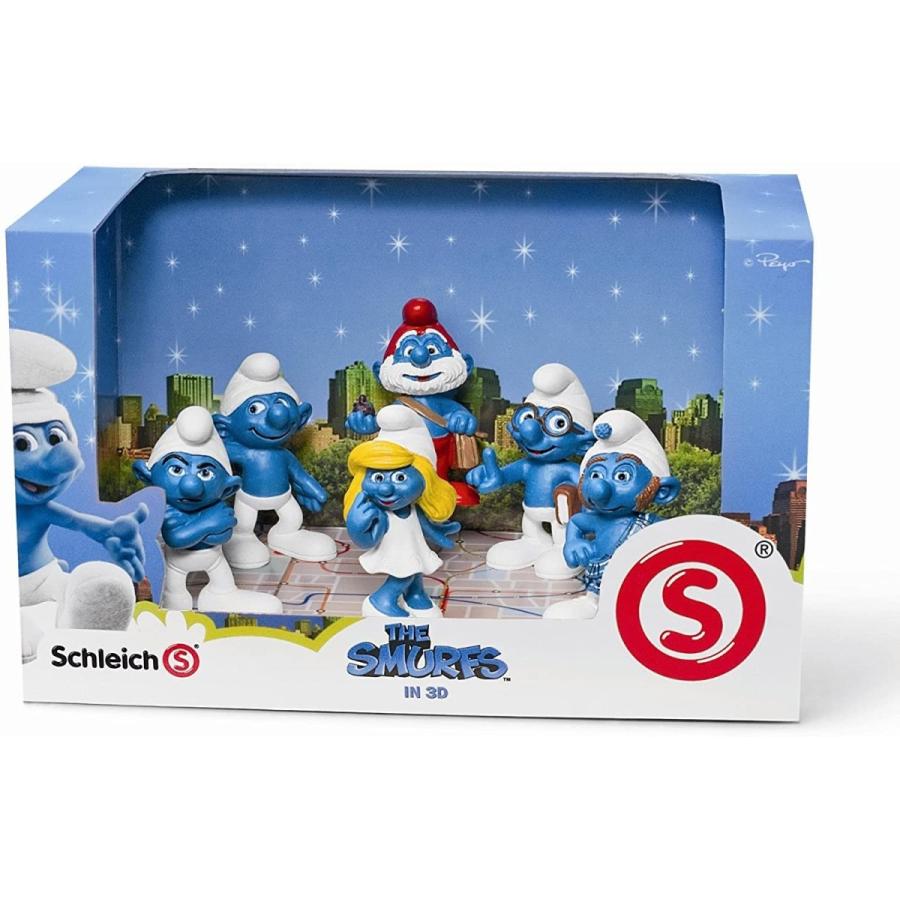 スマーフ Smurfs In 3d セット スマーフ映画セット ギフト コレクション インテリア雑貨 シュライヒ社製 Smurf 3d Toys雑貨suzuya 通販 Yahoo ショッピング