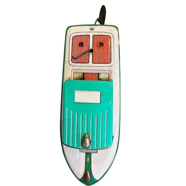増田屋 MODERN TOYS ス−パークルーザー3165 ゼンマイ式 ブリキ船