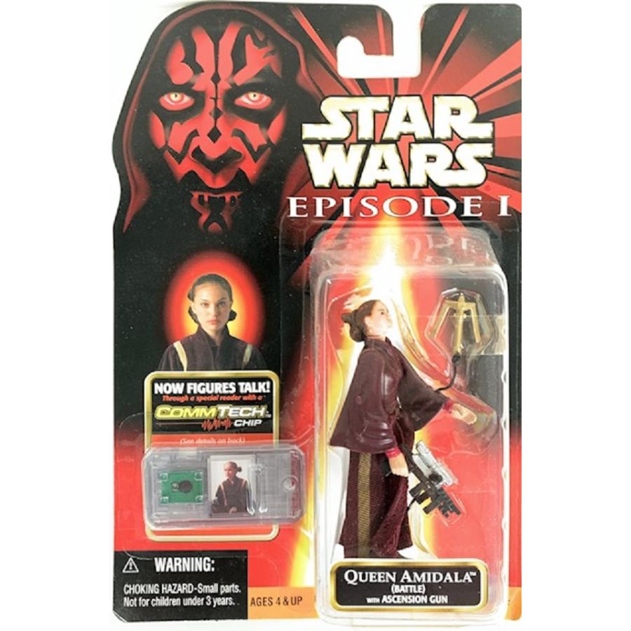 スターウォーズ エピソード1 コムテックチップ付き ベーシックフィギュア クィーンアミダラ バトルバージョンwithascension Gun ハズプロ Tomy Sw Ep1 Qab Toys雑貨suzuya 通販 Yahoo ショッピング
