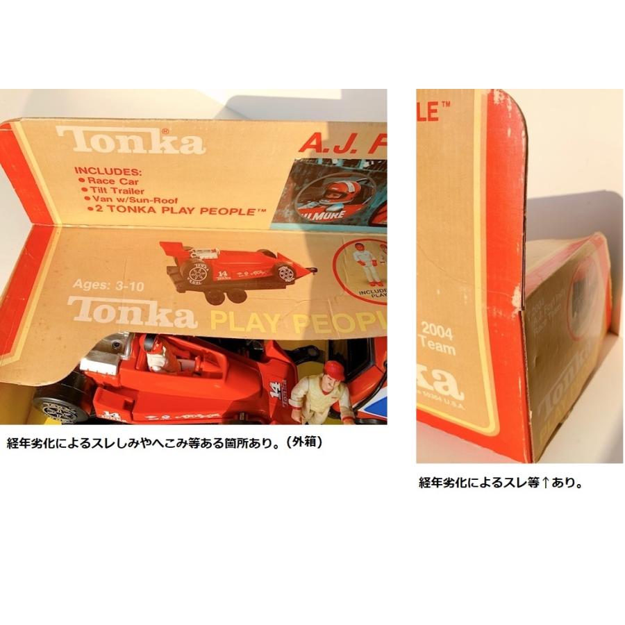 ブリキ製バンミニカー&レースカー2体DOLL付き トンカTonka ブリキ製バンミニカー&レースカー2体DOLL付き トンカTonka