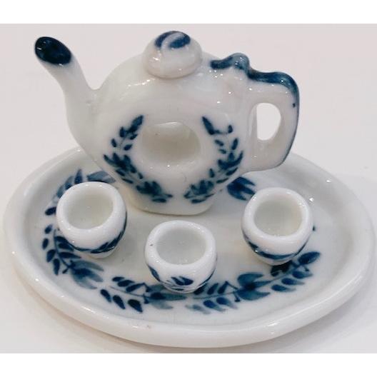 ミニチュアティーセット 4点セット ドールハウス Tableware TeaSet