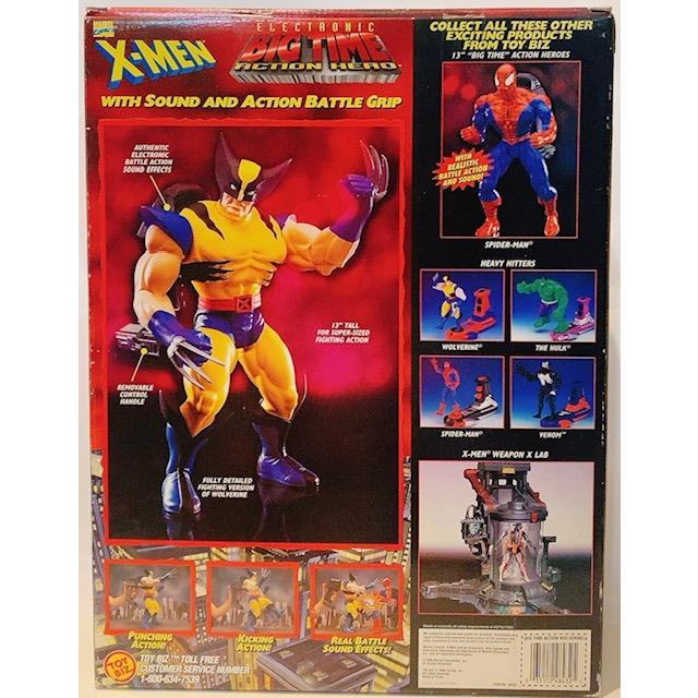 X-MEN BIG TIME ACTION WOLVERINE ウルヴァリン 13インチ 1996 