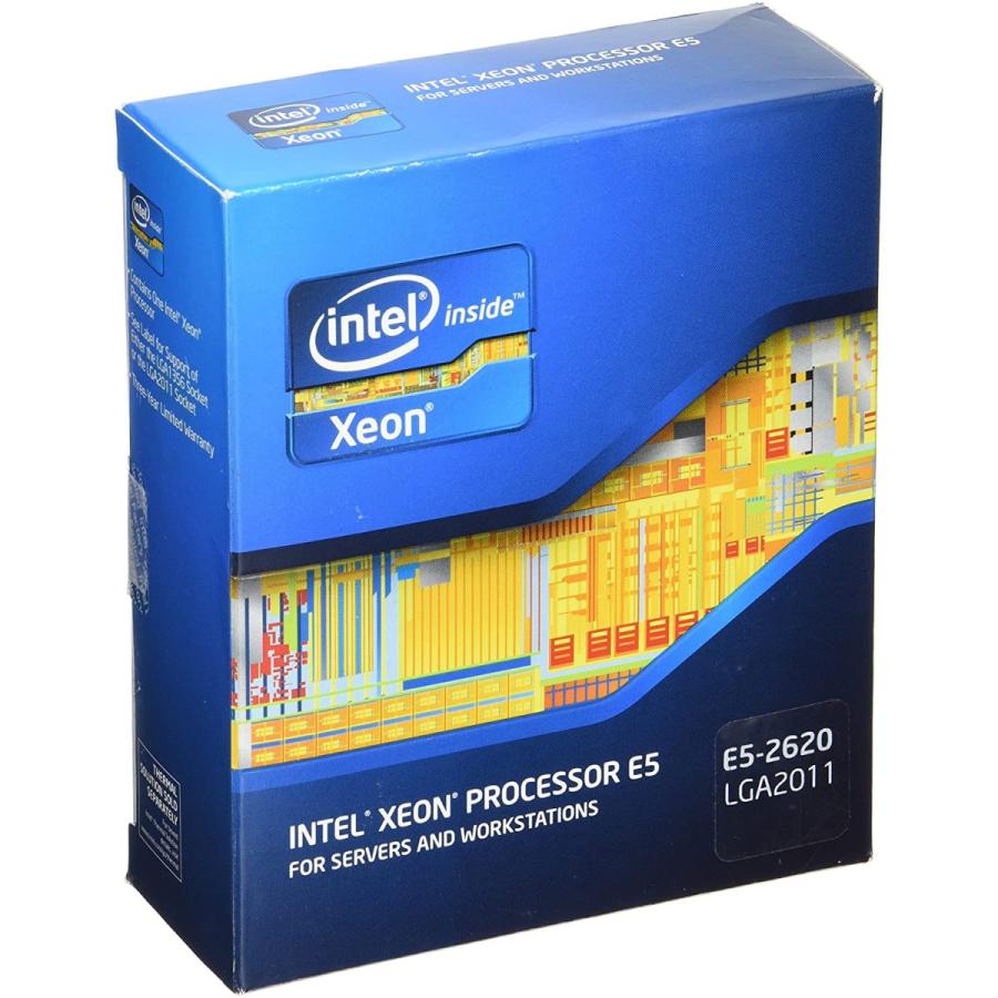 Intel CPU Xeon E5-2620 2.00GHz 15MBキャッシュ LGA2011-0 BX80621E52620　並行輸入品
