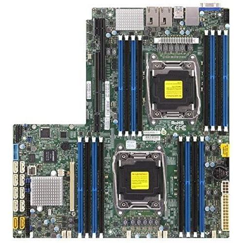 完売Supermicro x10drw-i-b デュアル lga2011   Intel c612   ddr4   sata3 amp; usb3.0   V amp; 2gbe   独自のWIOサーバーマザーボード　並行輸入品