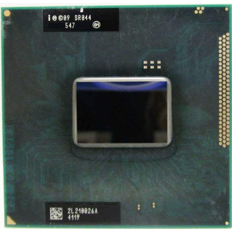 超美品のIntel Core i5 2540 M sr044 sr049 2.6 GHz MB デュアルコアモバイル CPU プロセッサーソケット g2 988 ピン　並行輸入品