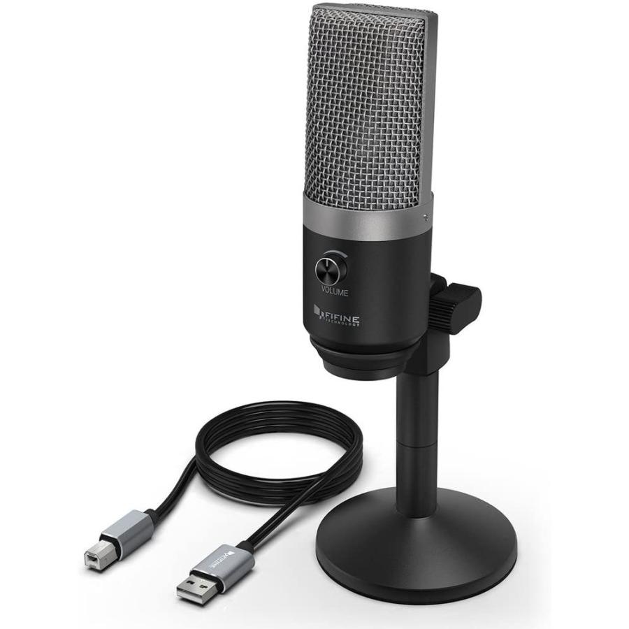 【送料無料/新品】  Optimized Computers Windows and Mac for Microphone PC Fifine Microphone USB for C Skype YouTube for Podcasting Overs Voice Twitch Streaming Recording その他カメラ