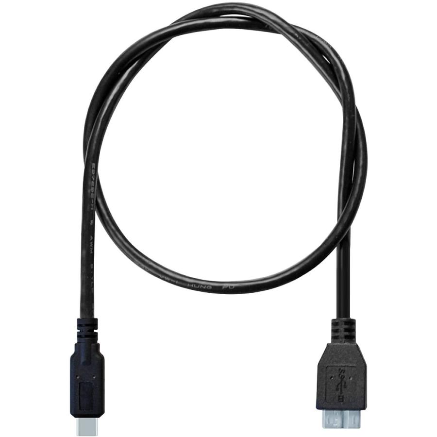 HighPoint 10Gb s USB-CからUSB Micro-B ケーブル  0.6M USB-C31-06B　並行輸入品