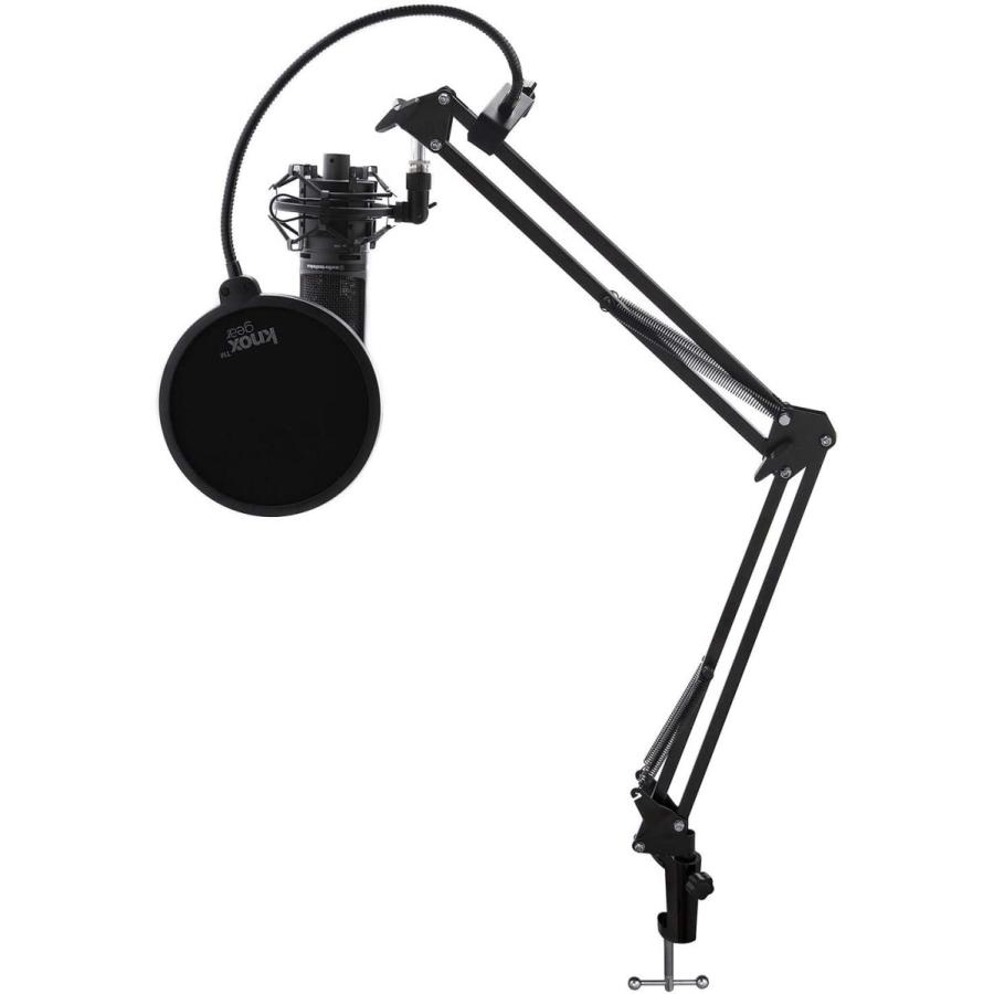 【超特価sale開催！】 Boom  Mount Shock Gear Knox with Microphone Condenser AT2020USB+ Audio-Technica Arm Filter　並行輸入品 Pop and  その他カメラ