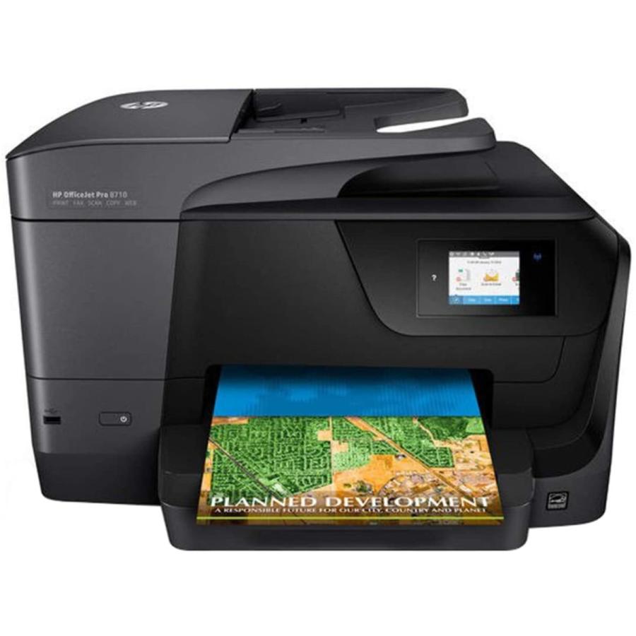 クリスマスツリー特価！ Printer-Black One in All Pro Officejet Hp - P HEOJ8710-Desktop - 8710 Model その他周辺機器
