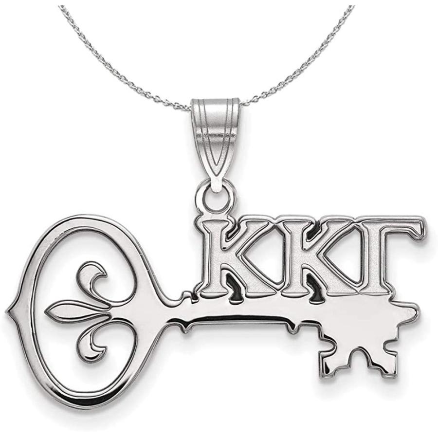 【超目玉】 Silver Sterling Jewelry Bow Black Kappa Inch　並行輸入品 20 - Necklace Pendant Medium Gamma Kappa 宝石ルース、裸石