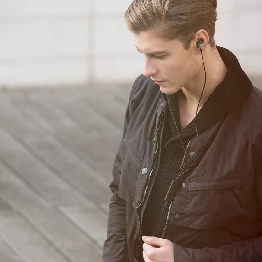 Phiaton PS 202 NC アクティブノイズキャンセリング 有線イヤホン マイクとリモコン付き 10時間再生 3.5mmジャック プレミアムアルミニウム構造ヘッドホン Phiaton PS NC