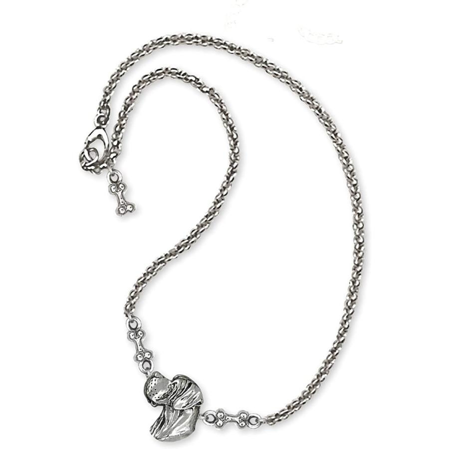 有名なブランド Sterling Jewelry Dane Great Silver GDL18H-A　並行輸入品 Bracelet Ankle Dane Great Handmade 宝石ルース、裸石