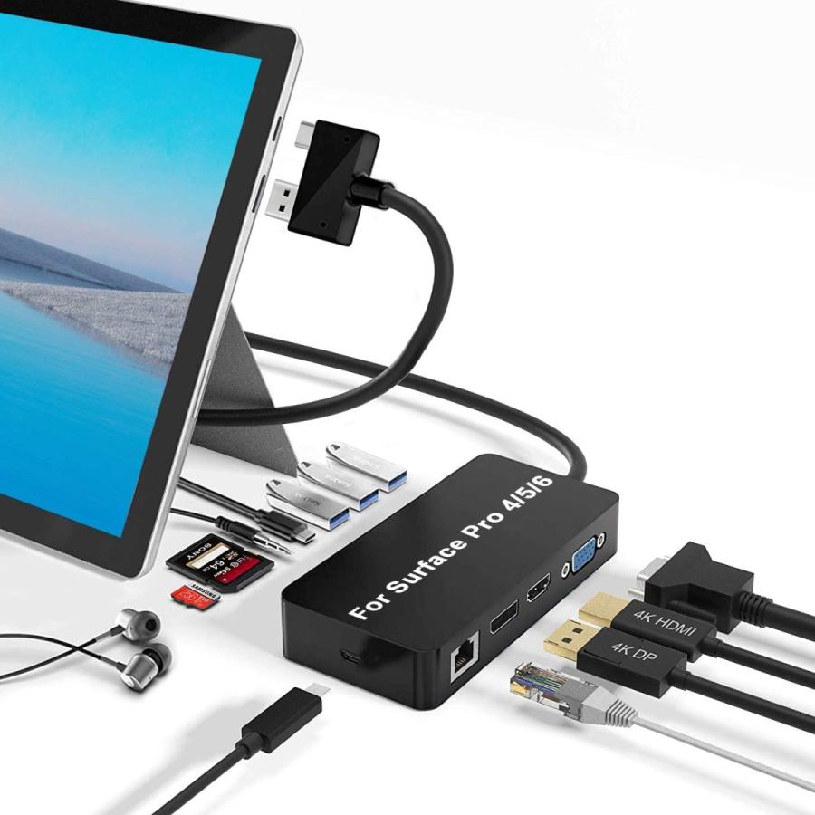 お買い得モデル Pro Surface ドッキングステーション Pro Surface 4/5/6ハブドック用 RJ-45ギガビットイーサネッ DP VGA HDMI その他周辺機器 お買い得モデル Pro Surface ドッキングステーション Pro Surface 4/5/6ハブドック用 RJ-45ギガビットイーサネッ DP VGA HDMI その他周辺機器