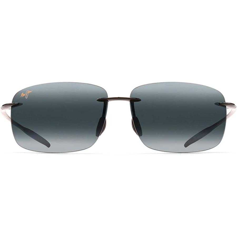 Maui Jim サングラス | Breakwall 422-0225 | 光沢ブラック スポーツ 
