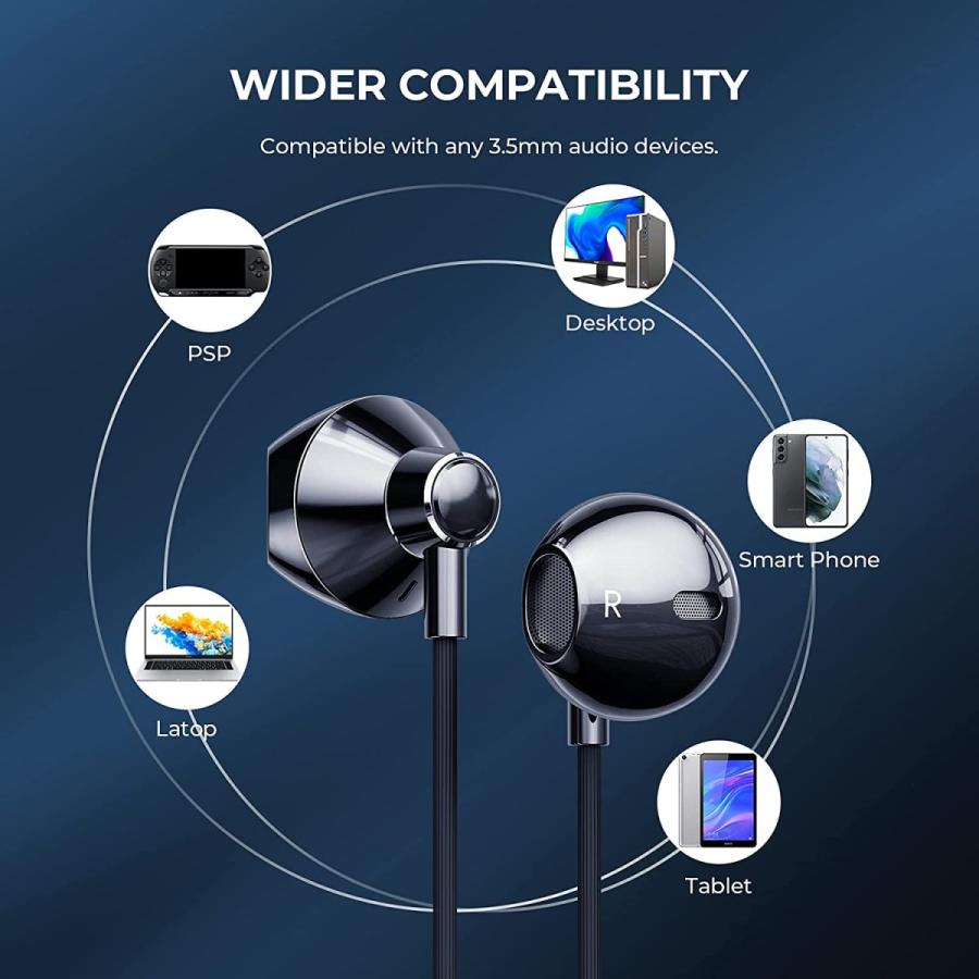 イヤフォン インナーイヤー型 マイク付きhd通話可能 有線 海外の輸入品ショップ 世界中の様々なアイテムをお得に購入イヤホン 重低音 ブ 日本語取扱説明書 Iphone Android Pcなどに対応 3 5mmプラグ 音量調整 リモコン その他カメラ 人気激安 Www Bakelicious Ie