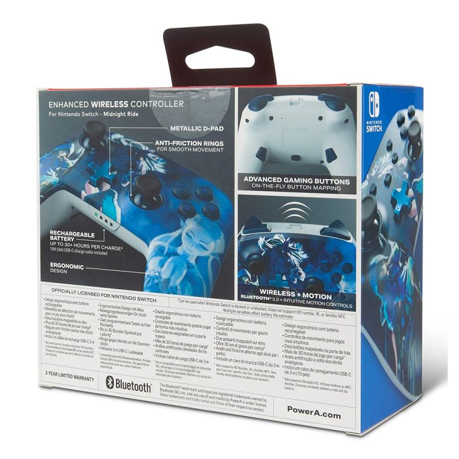 売り切れ必至 Powera Enhanced Wireless Controller For Nintendo Switch Midnight Ride Nintendo Switch Lite Gamepad Game Controller Bluetooth Controller Rechar Hfayb08j9d6brdk Svajones 通販 Yahoo ショッピング 在庫限り Loopbiketours Com