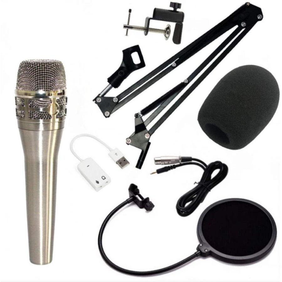 FMOGE Kit USB Net Microphone Kit Computer Voice カメラ Ktv Microphone Live Microphone Prevention Kit Net FMOGE Kit USB Net Microphone Kit Computer Voice カメラ Ktv Microphone Live Microphone Prevention Kit Net