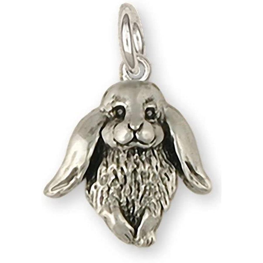 熱い販売 Silver Sterling Jewelry Rabbit Handmade RA8-C　並行輸入品 Charm Rabbit Bunny 宝石ルース、裸石