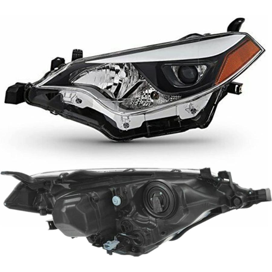 安く購入 Headlights Assembly Pair Set Fits for 2014 2015 2016