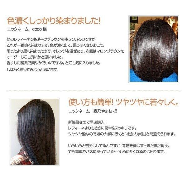 白髪染め レフィーネ ヘッドスパ トリートメント カラー R4 大容量 300g 2本セット 女性用 男性用 ヘアカラー カラートリートメント 白髪 白髪染 全体染め｜svenson｜16