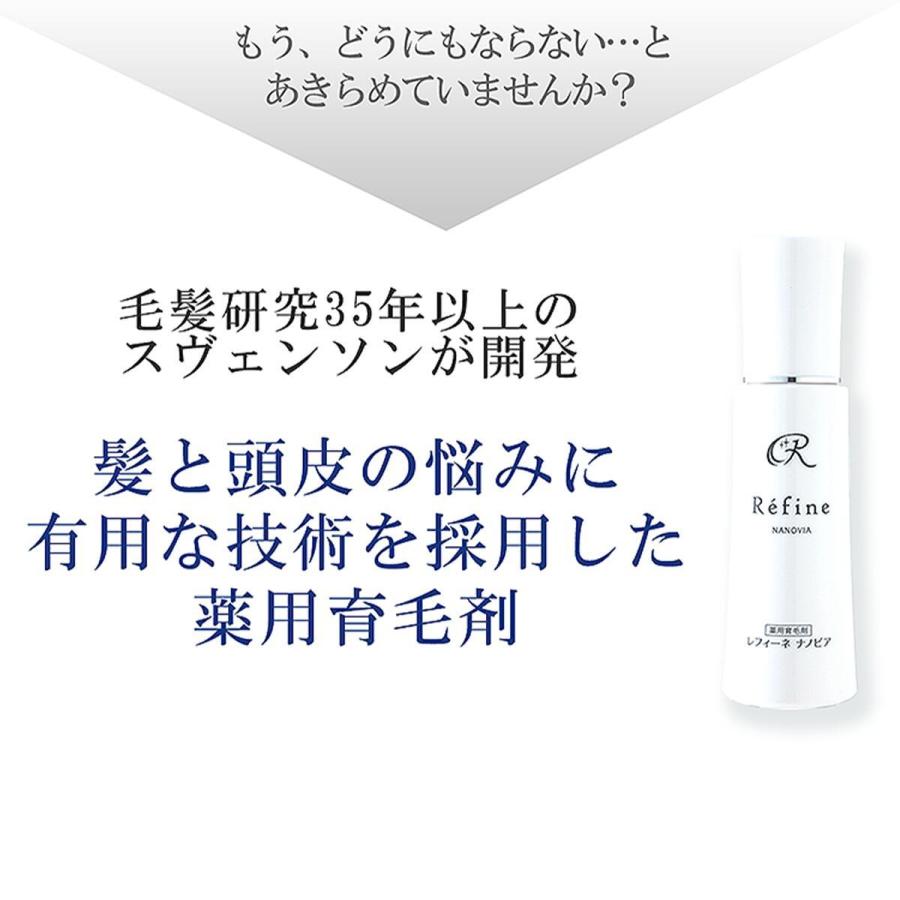 レフィーネ 薬用 育毛剤 女性用 ナノビア 120mL レディース 薬用育毛剤
