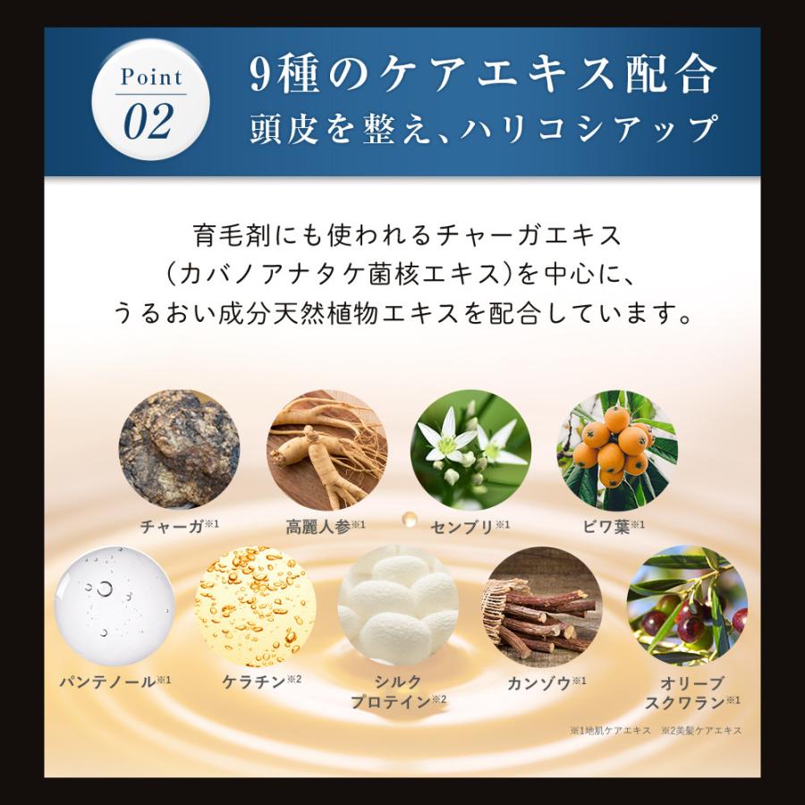 レフィーネ ザ・チャーガ 薬用 育毛剤 & スカルプシャンプー セット