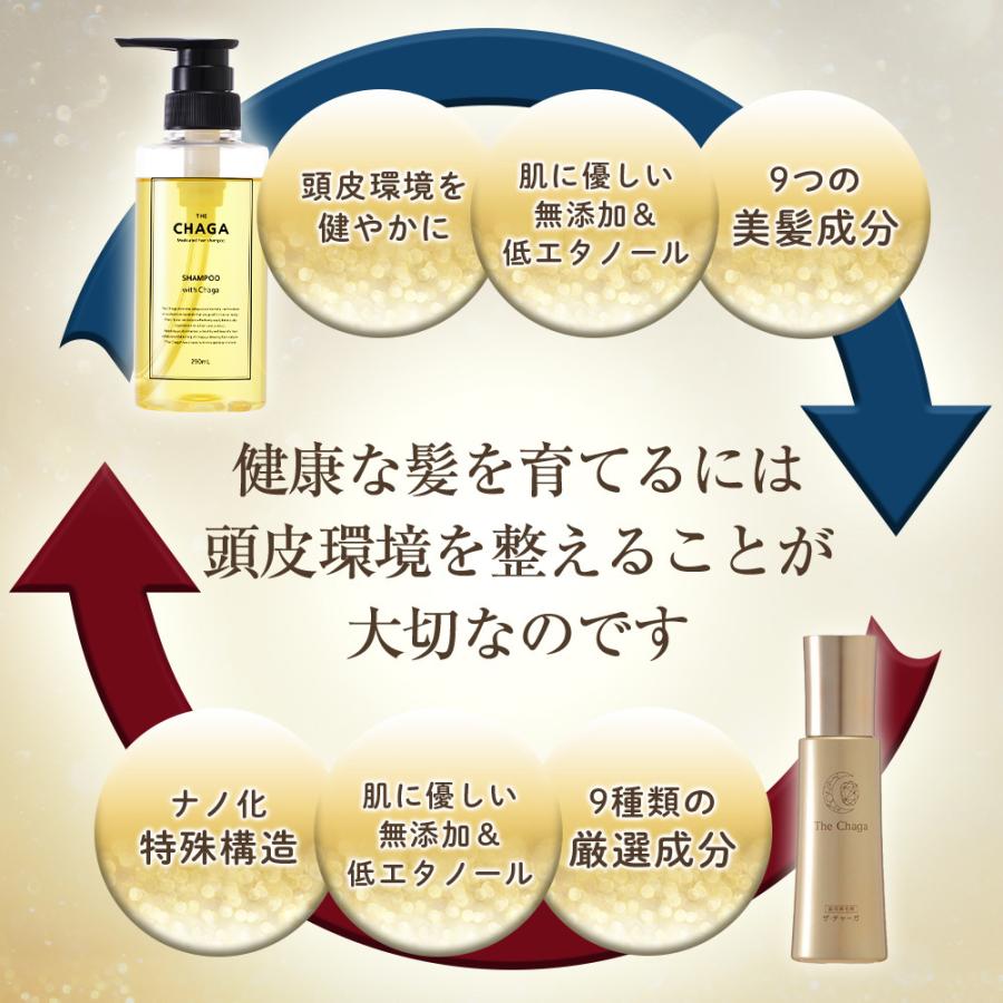 レフィーネ ザ・チャーガ 薬用 育毛剤 & スカルプシャンプー セット