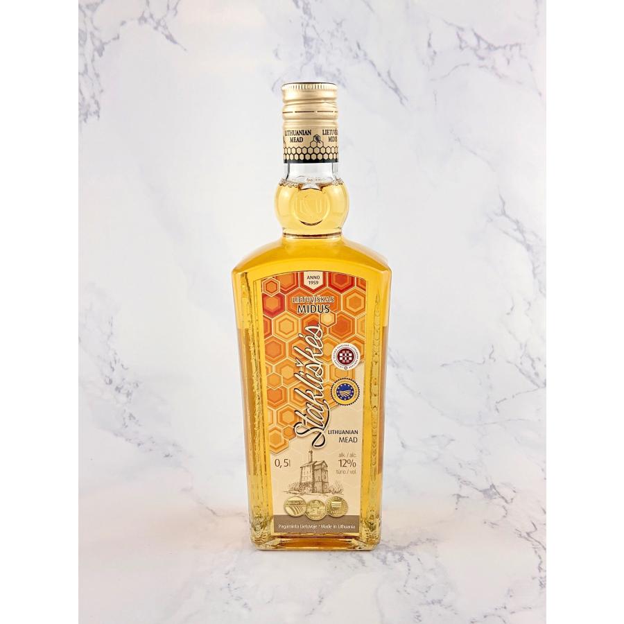 蜂蜜酒ミード「スタクリシュケス」12% 500ml リトアニア国家遺産 地理