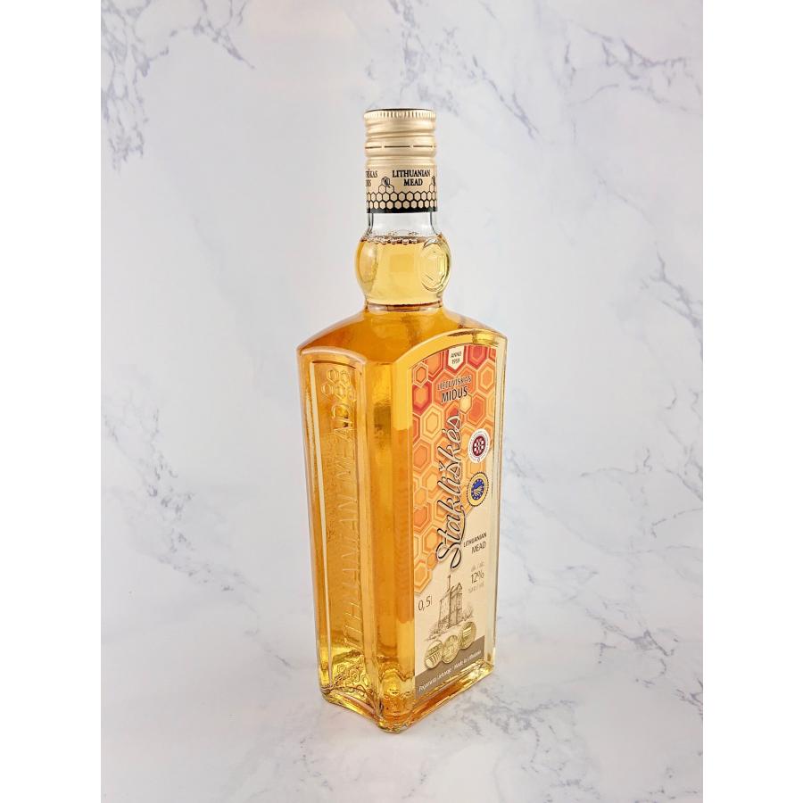 蜂蜜酒ミード「スタクリシュケス」12% 500ml リトアニア国家遺産 地理