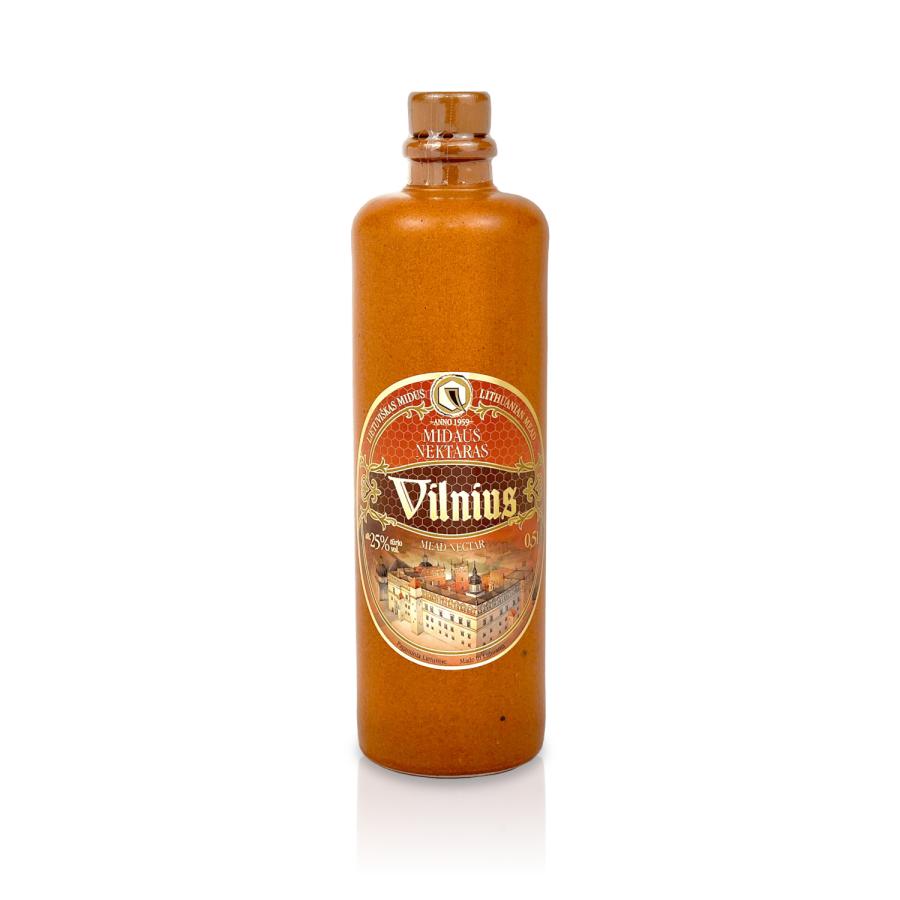 ミードネクター「ヴィリニュス」 25% 500ml リトアニア国家遺産 リキュール 蜂蜜酒 ミード 蜂蜜 ハーブ リトアニア バルト三国 北欧 | ブランド登録なし