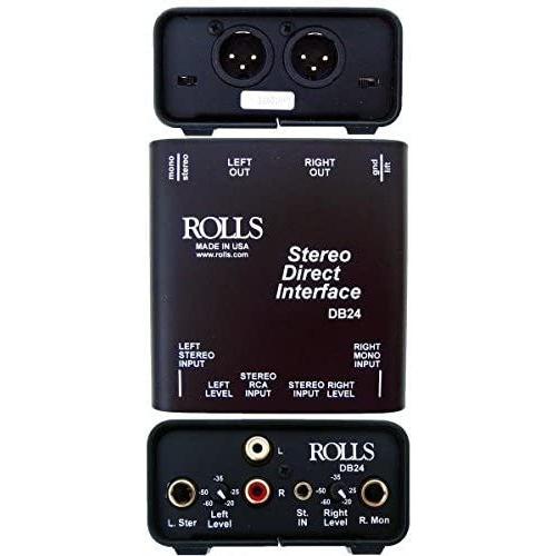 超人気の Rolls DB24 rolls Stereo rolls by Interface Direct その他レコーディング、PA器材