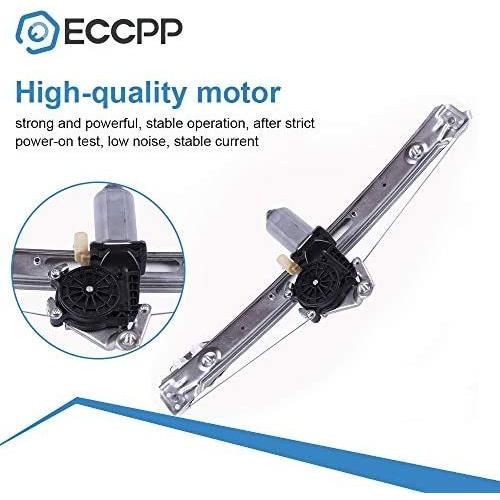 Power Window Regulators Rear Left Drivers(left) Side with Motor