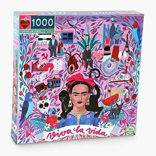 人気ショップが最安値挑戦 Kahlo Frida Eeboo Viva 1000ピース 大人用 ジグソーパズル Vida