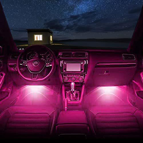 Docosu lnterior Car Lights , Music Sync Car LED Lights, Neon LED Lights with Car Charger, DC 12V LED Lights for Car with APP Control and Rem｜svizra-shop｜07