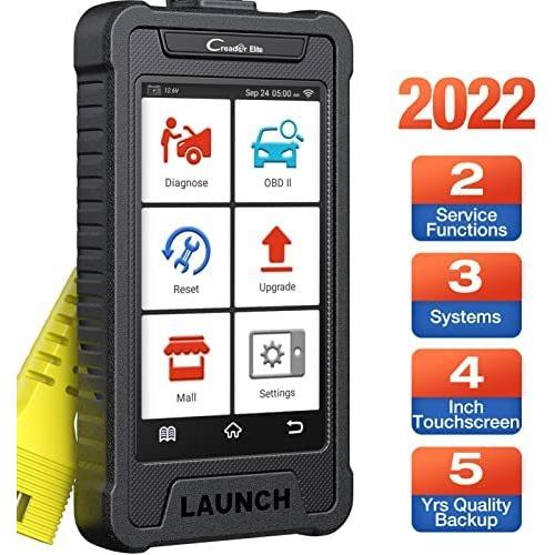 LAUNCH (ローンチ) OBD2 スキャナー クリーダー Elite 302 SRS ABS スキャンツール 2 リセット機能 車チェック