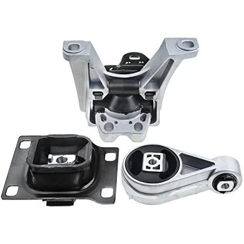 A-Premium Engine Motor and Transmission Mount Compatible with Ford Focus 2005-2007 L4 2.0L Automatic Transmission 3-PC Set