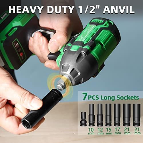 ALTOCRAFT インパクトレンチ 充電式 ブラシレス 電動インパクト 1/2